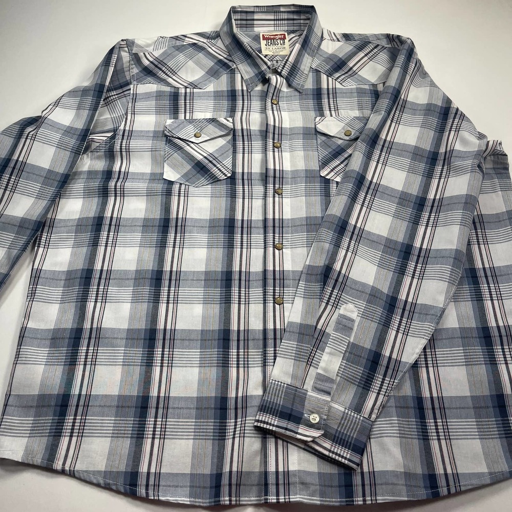 Wrangler, Long-sleeve Shirt, Men's 3XL, In great Condition - Picture 6 of 6